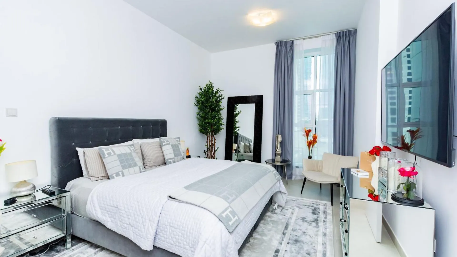 Vayk - Modern 2Br In The Marina Near Beach Dubai Lägenhet